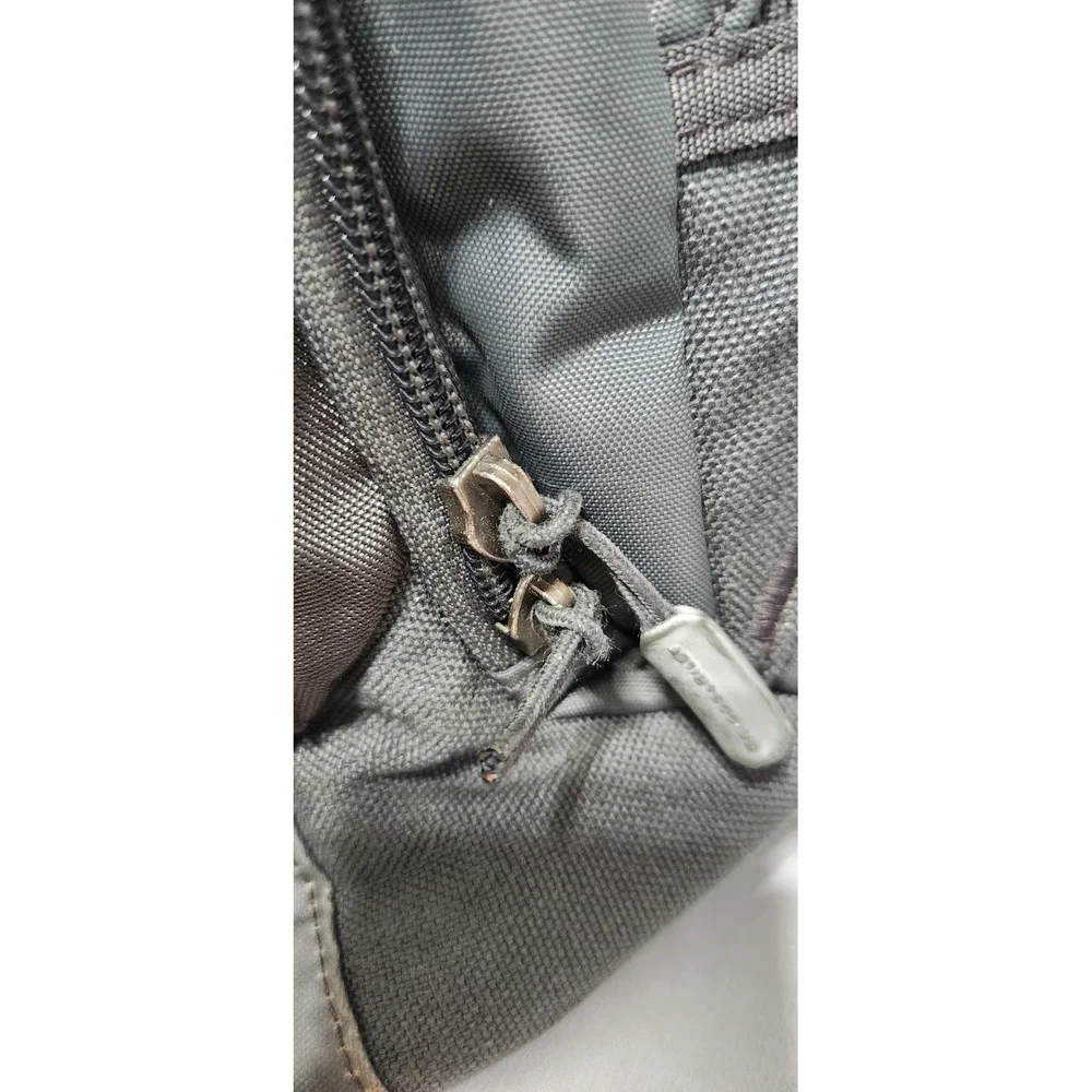 Briggs & Riley Gray Ballistic Nylon Cargo Laptop Backpack BP118-25 Travel Bag